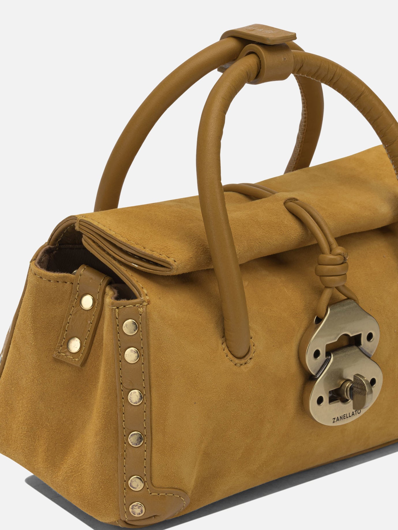 Small bags 100% lamb leather - Lining: 100% cotton  Yellow - Zanellato Women | PDP | VIETTI Online Store | thumbnail_4