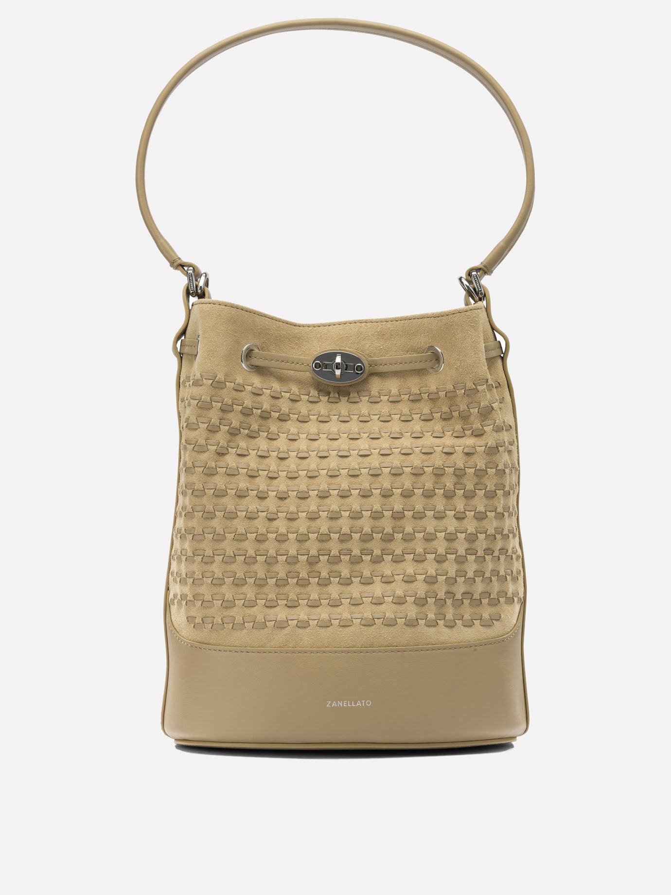 Small bags 100% bovine leather - Lining: 100% cotton  Beige - Zanellato Women | PDP | VIETTI Online Store | Zoom-Modal
