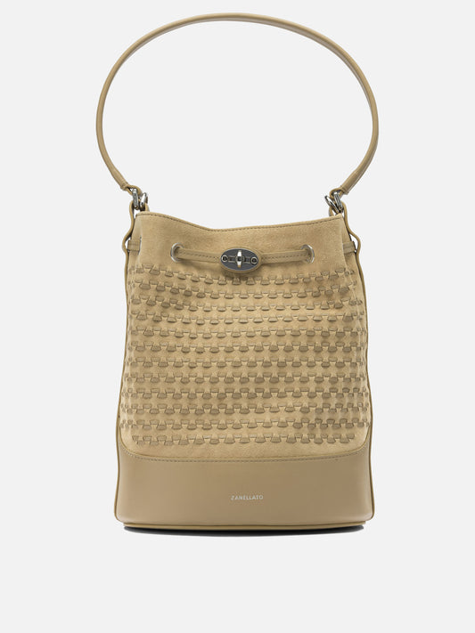 Small bags 100% bovine leather - Lining: 100% cotton  Beige - Zanellato Women | PLP | VIETTI Online Store 
