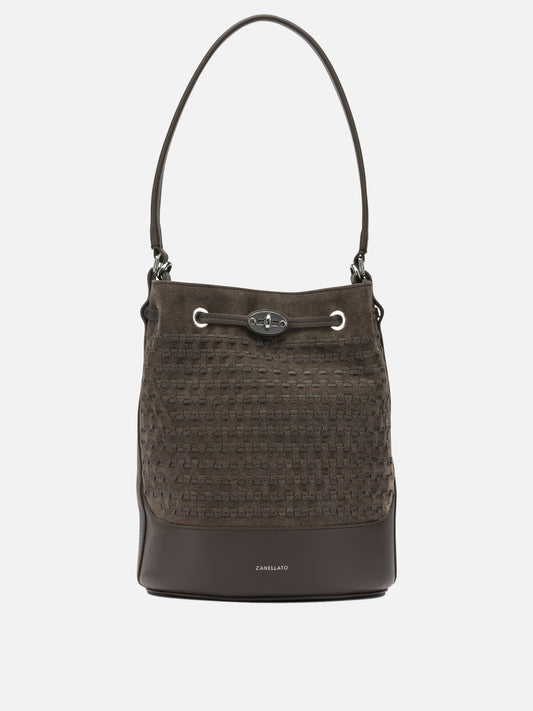 Small bags 100% bovine leather - Lining: 100% cotton  Brown - Zanellato Women | PLP | VIETTI Online Store 
