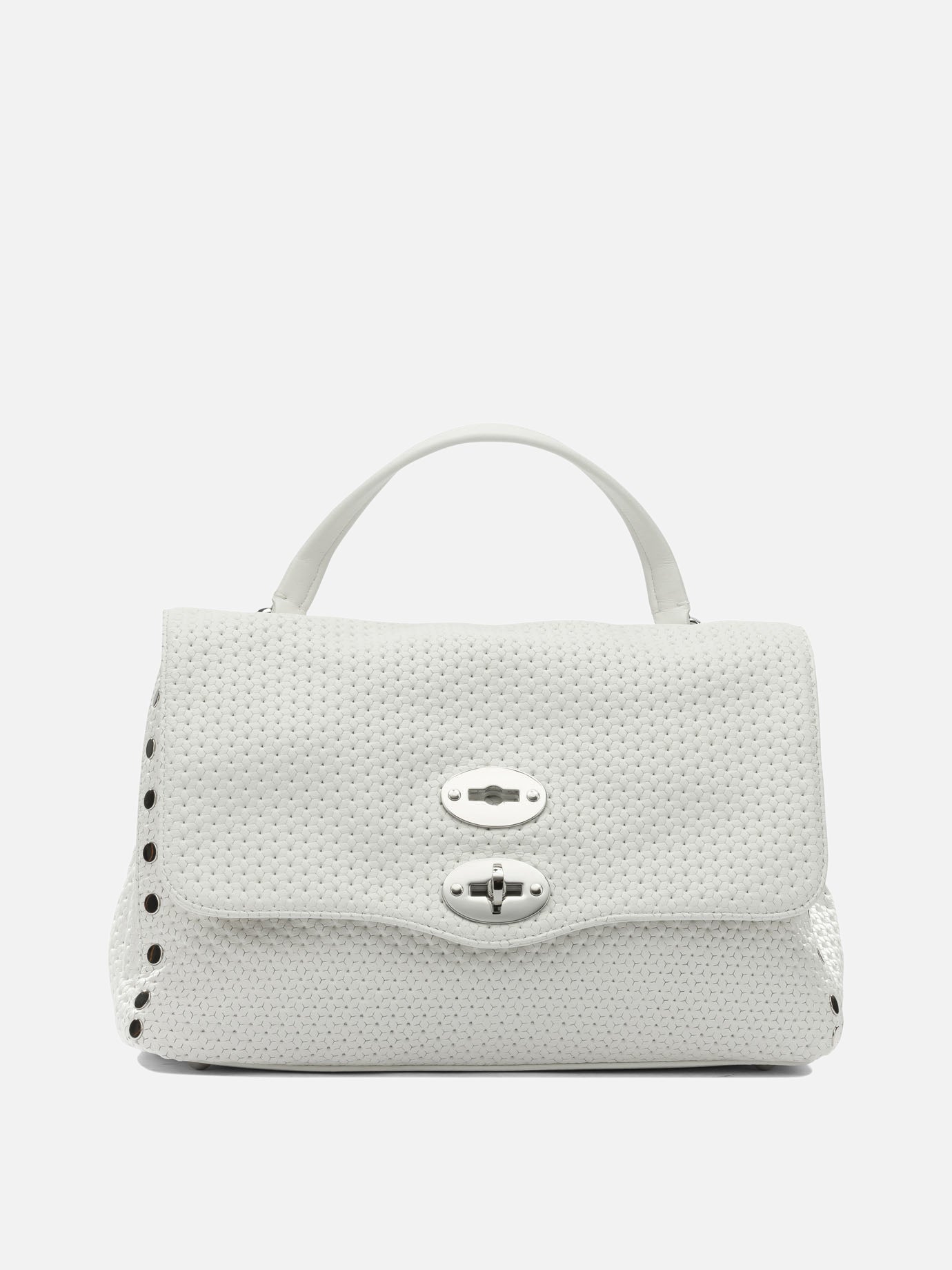 Medium bags 100% bovine leather - Lining: 100% cotton  White - Zanellato Women | PDP | VIETTI Online Store | thumbnail
