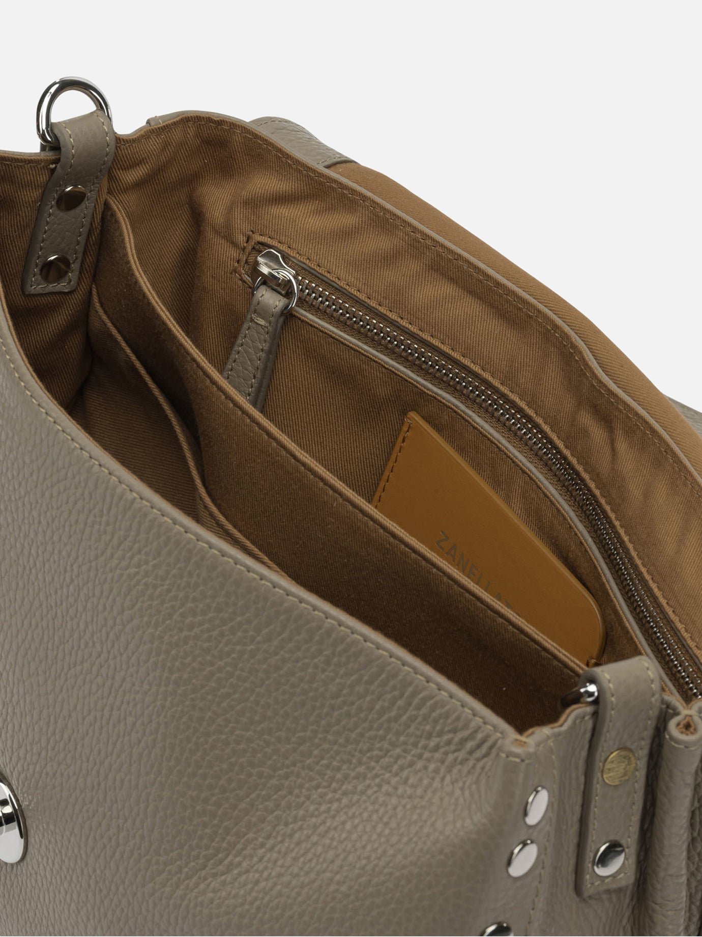 Small bags 100% bovine leather - Lining: 100% cotton  Beige - Zanellato Women | PDP | VIETTI Online Store | Zoom-Modal_5
