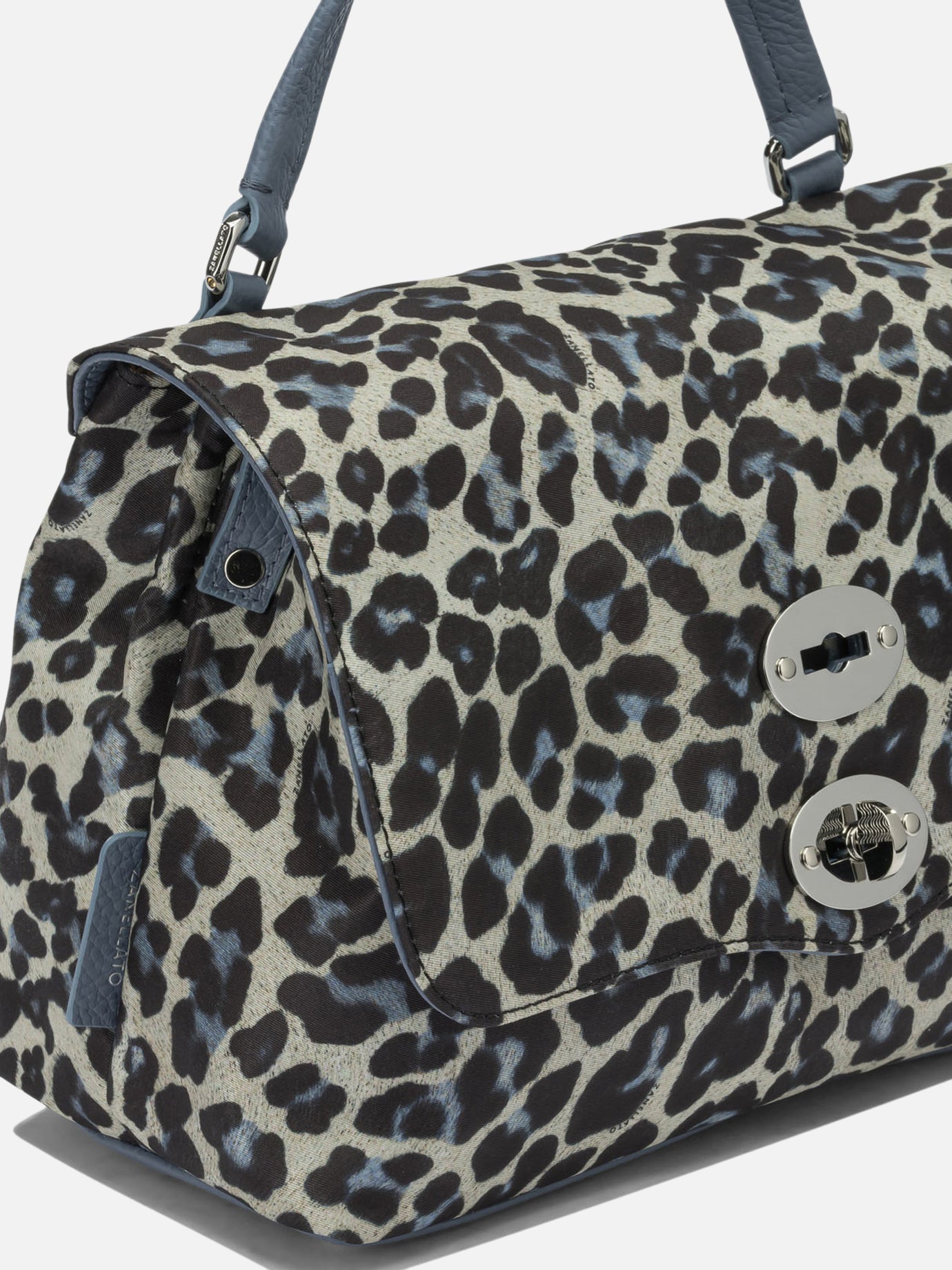 Medium bags 85% nylon 15% bovine leather - Lining: 100% cotton  Black - Zanellato Women | PDP | VIETTI Online Store | thumbnail_4