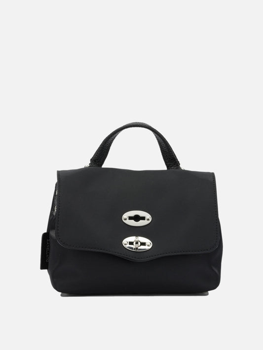 Small bags 85% nylon 15% bovine leather - Lining: 100% cotton  Black - Zanellato Women | PLP | VIETTI Online Store 
