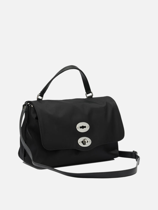 Medium bags 85% nylon 15% bovine leather - Lining: 100% cotton  Black - Zanellato Women | PLP | VIETTI Online Store | 2
