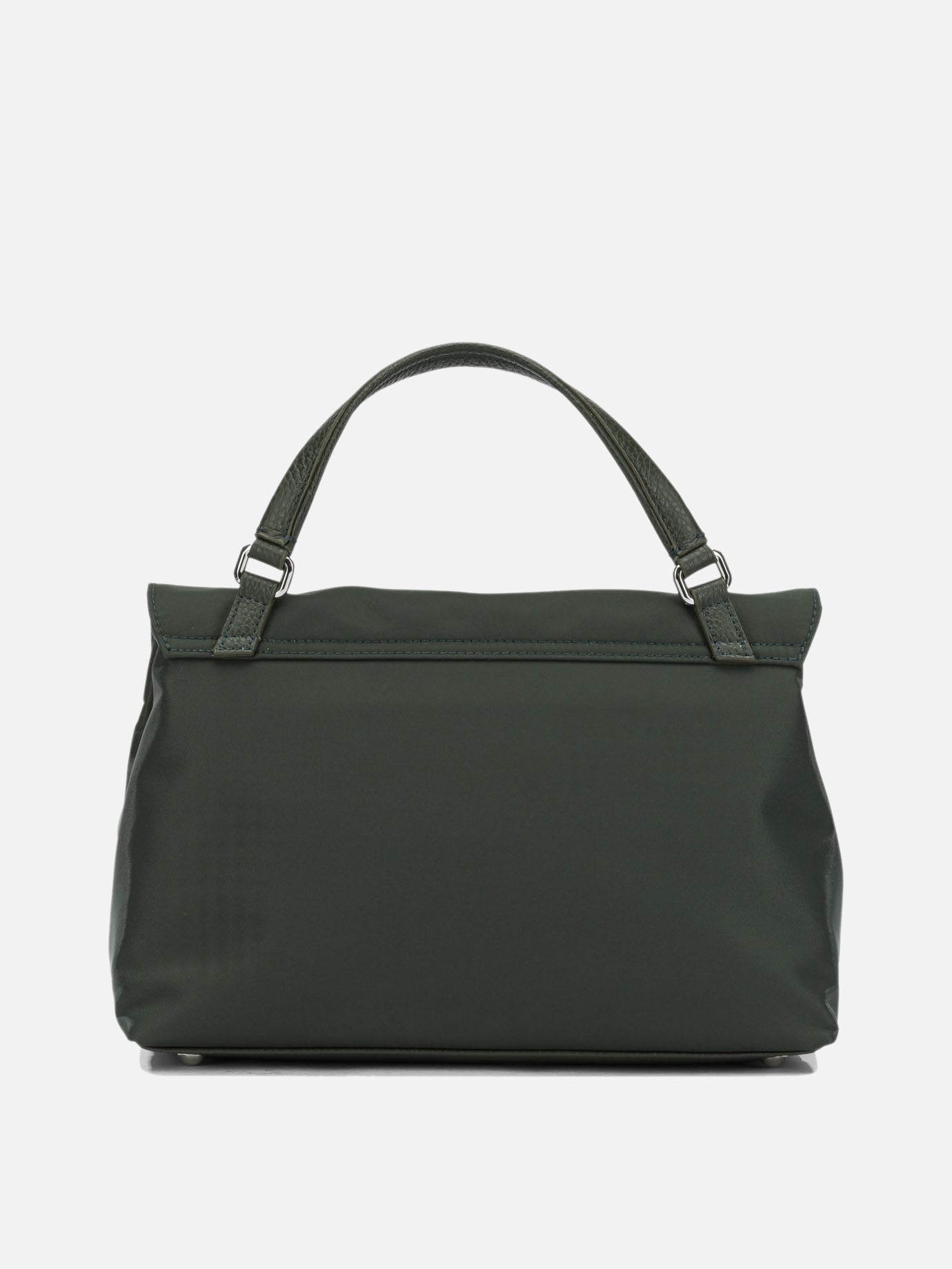 Medium bags 85% nylon 15% bovine leather - Lining: 100% cotton  Green - Zanellato Women | PDP | VIETTI Online Store | thumbnail_3