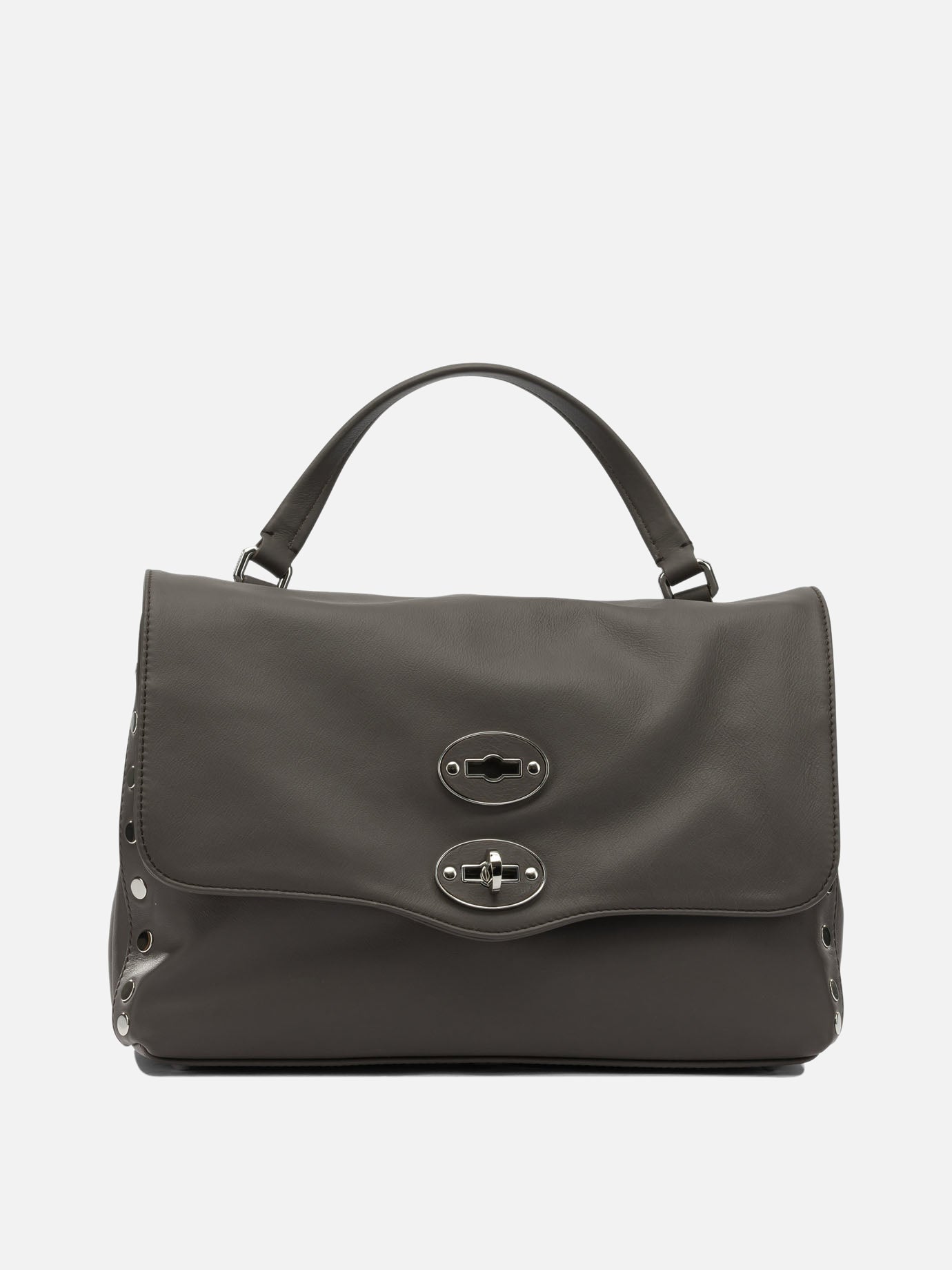 Medium bags 100% bovine leather - Lining: 100% cotton  Brown - Zanellato Women | PDP | VIETTI Online Store | thumbnail