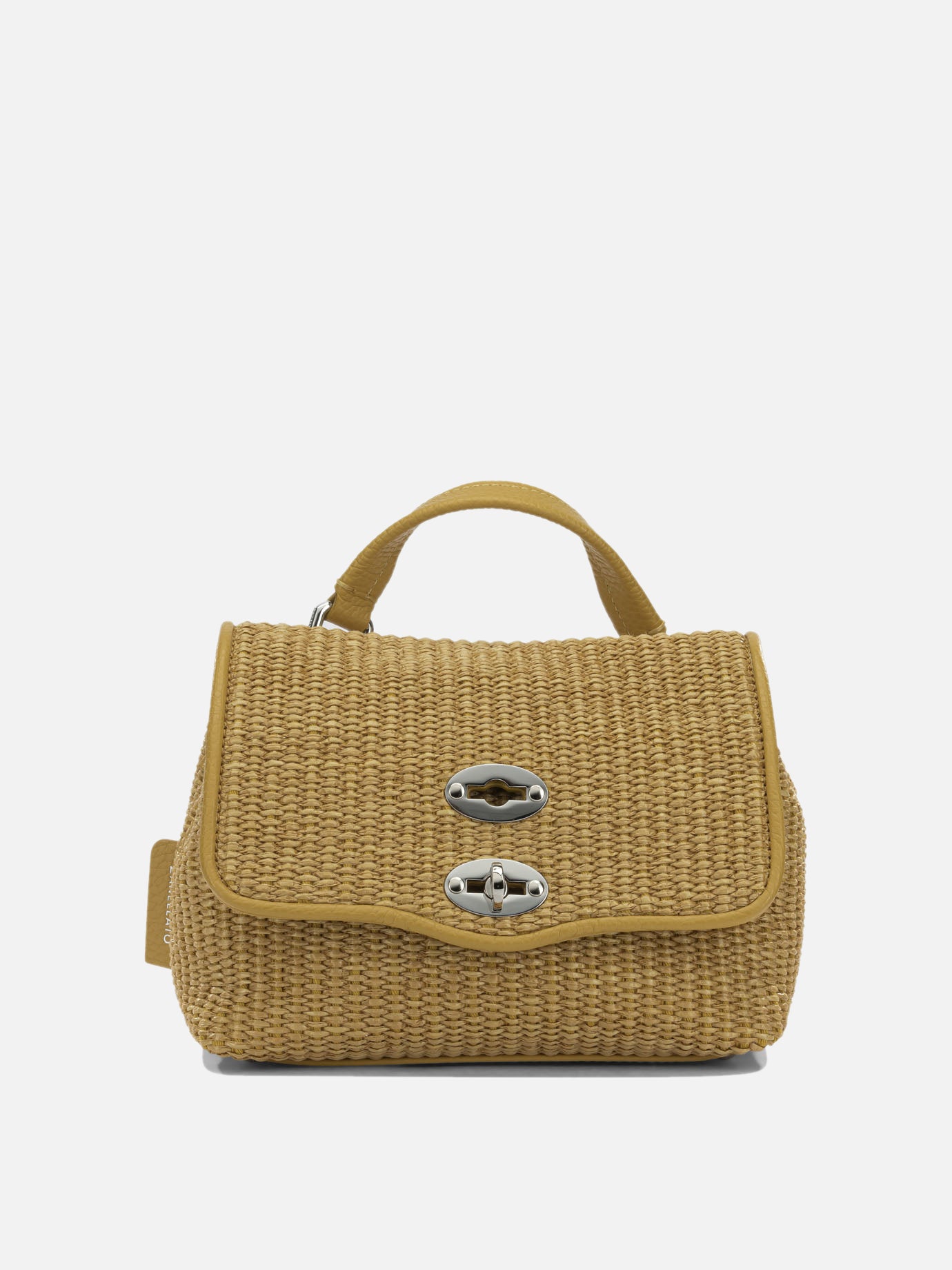 Small bags 70% polyester 30% bovine leather - Lining: 100% cotton  Yellow - Zanellato Women | PDP | VIETTI Online Store | thumbnail