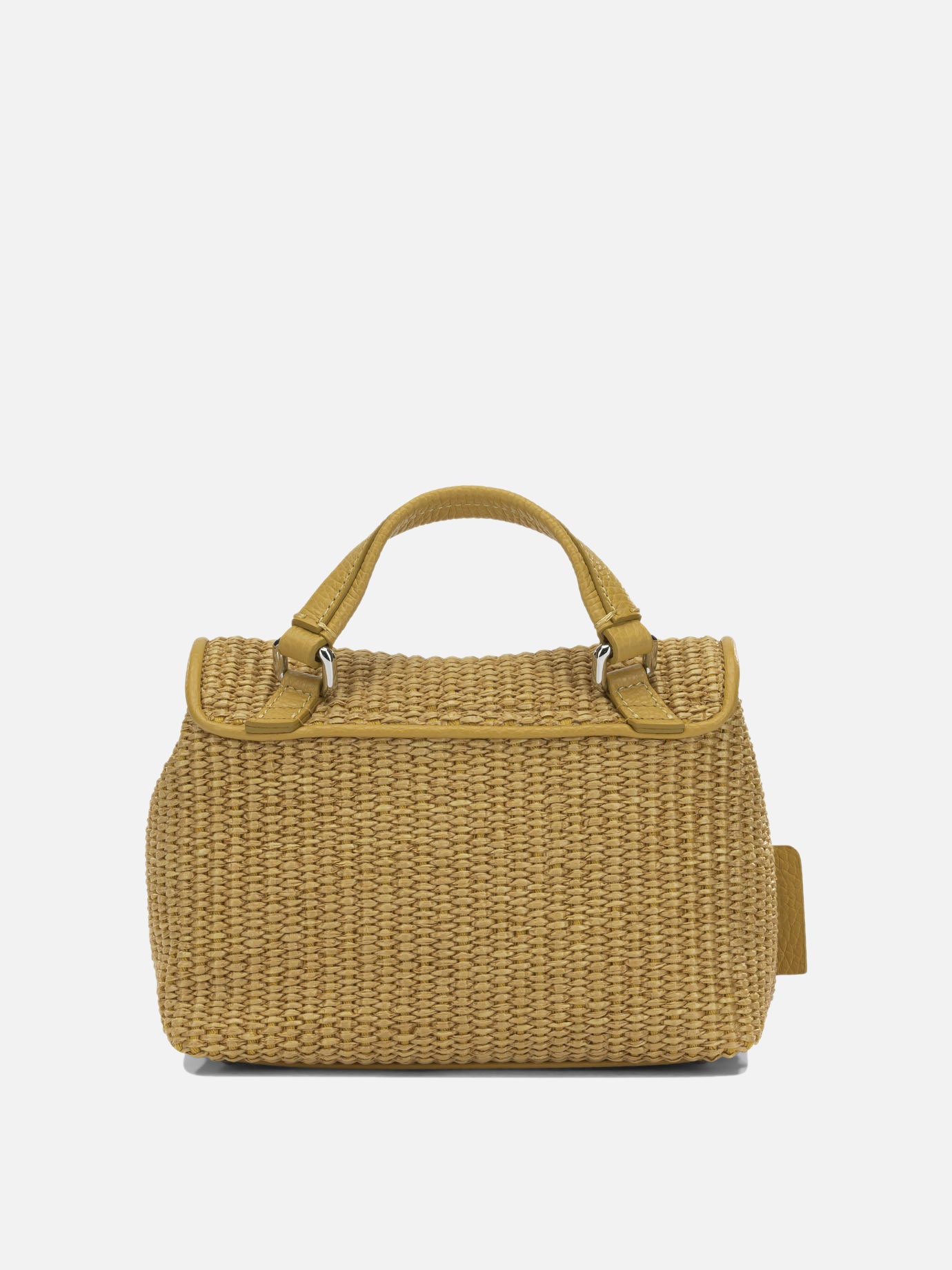 Small bags 70% polyester 30% bovine leather - Lining: 100% cotton  Yellow - Zanellato Women | PDP | VIETTI Online Store | thumbnail_3