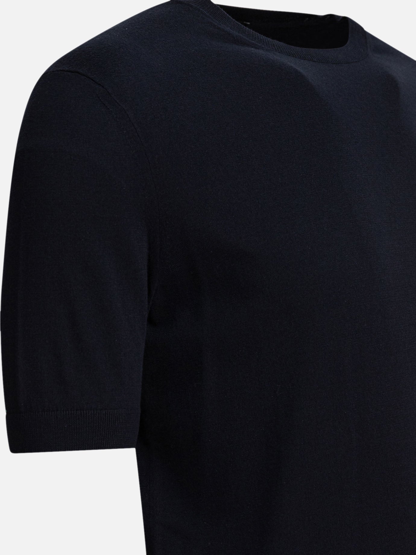 Crewneck t-shirts Solid colour  Blue - Zegna Men | PDP | VIETTI Online Store | thumbnail_4