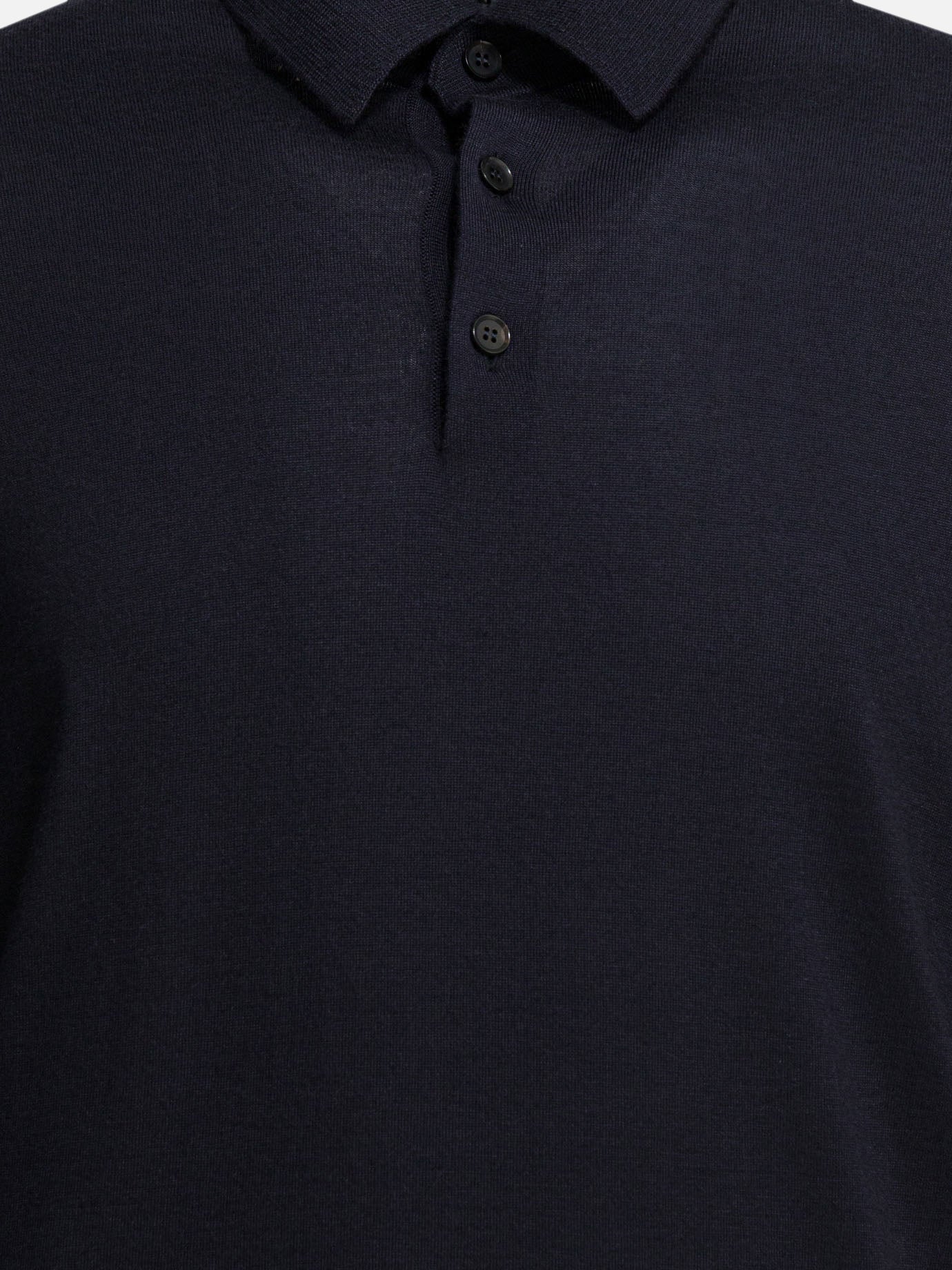 Polo sweater Solid colour  Blue - Zegna Men | PDP | VIETTI Online Store | Zoom-Modal_3
