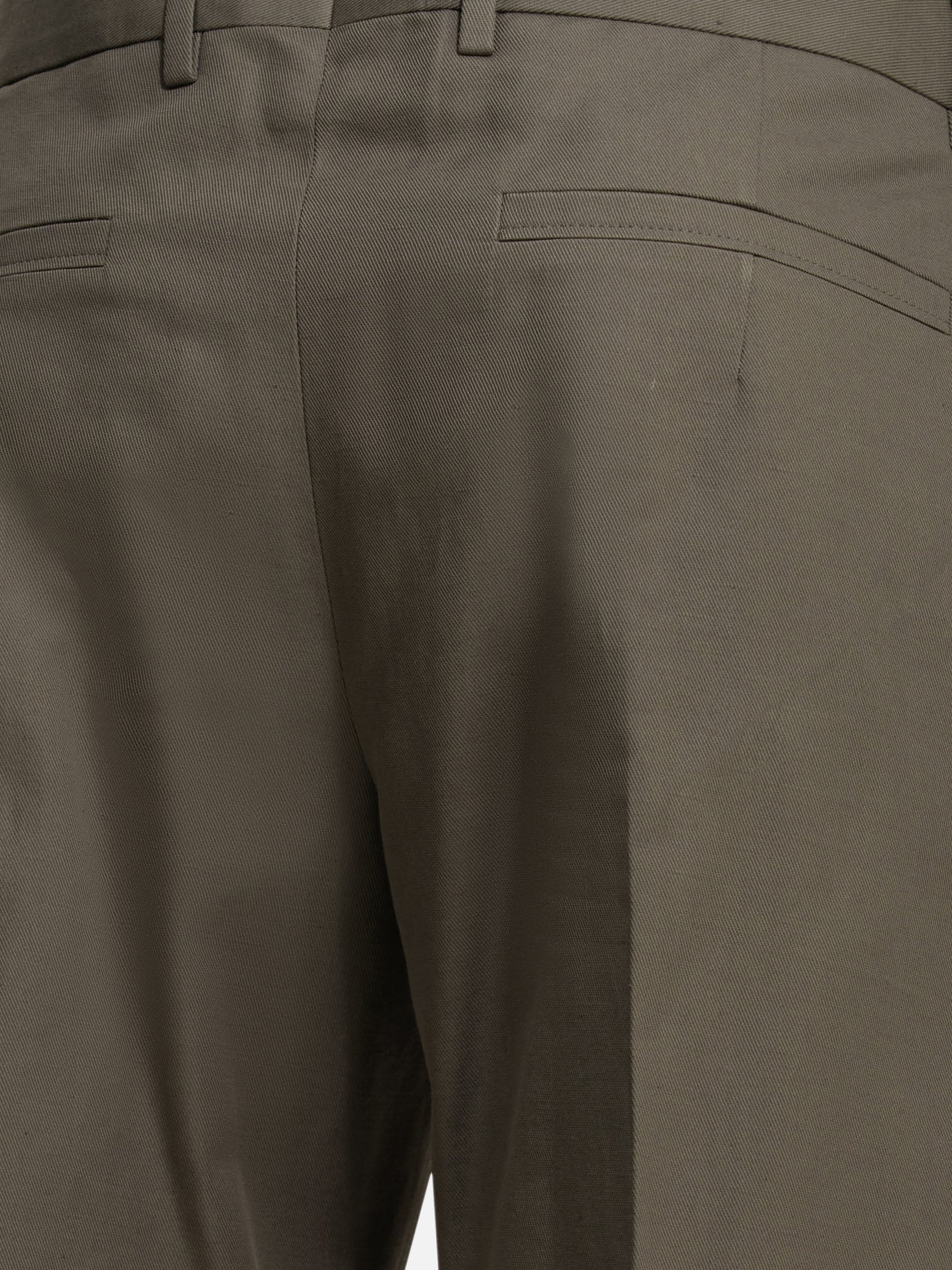 Tailored trousers Solid colour  Brown - Zegna Men | PDP | VIETTI Online Store | thumbnail_4