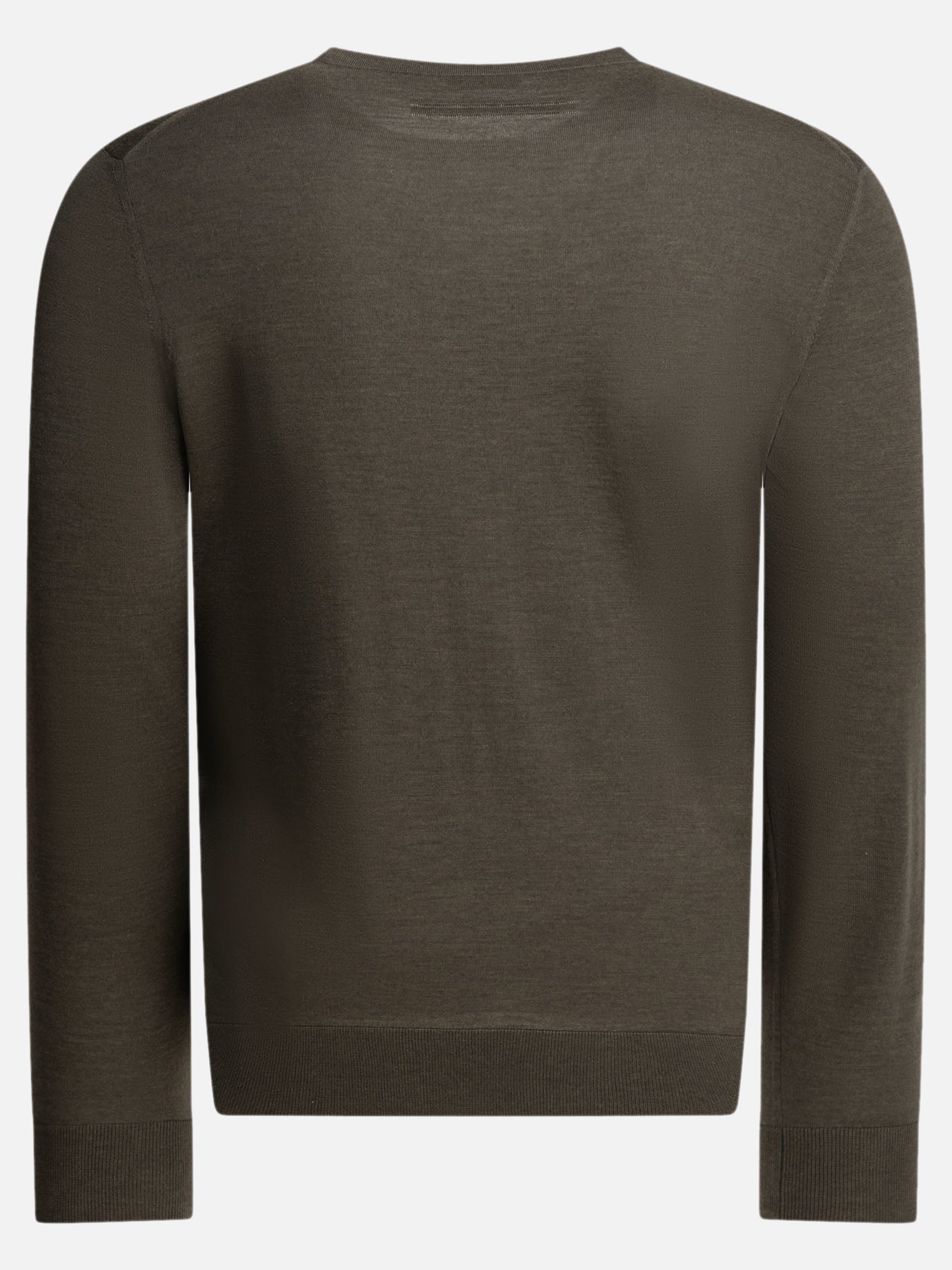 Crewneck sweaters Solid colour  Grey - Zegna Men | PDP | VIETTI Online Store | Zoom-Modal_2
