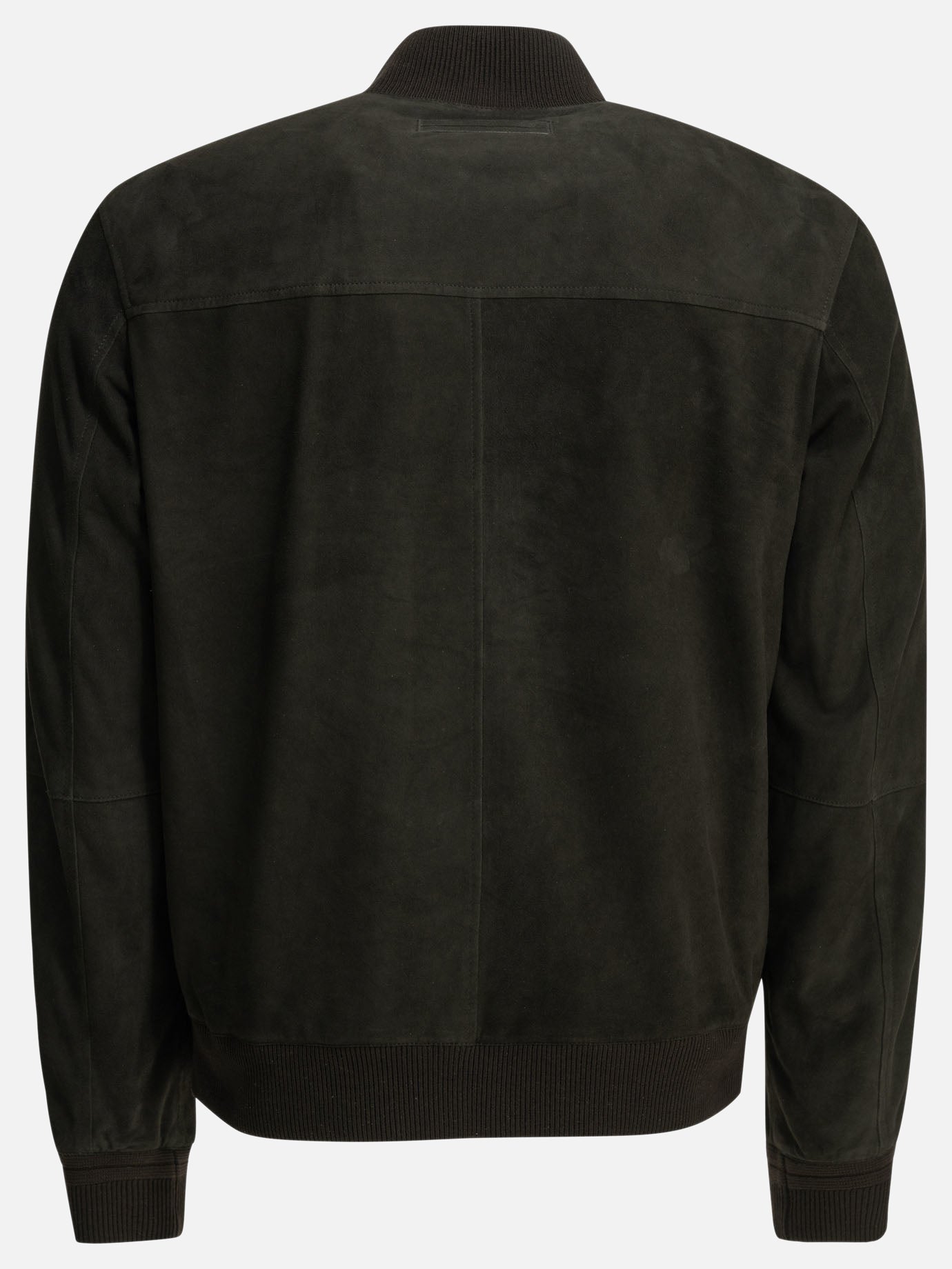 Leather jackets Solid colour  Brown - Zegna Men | PDP | VIETTI Online Store | Zoom-Modal_2
