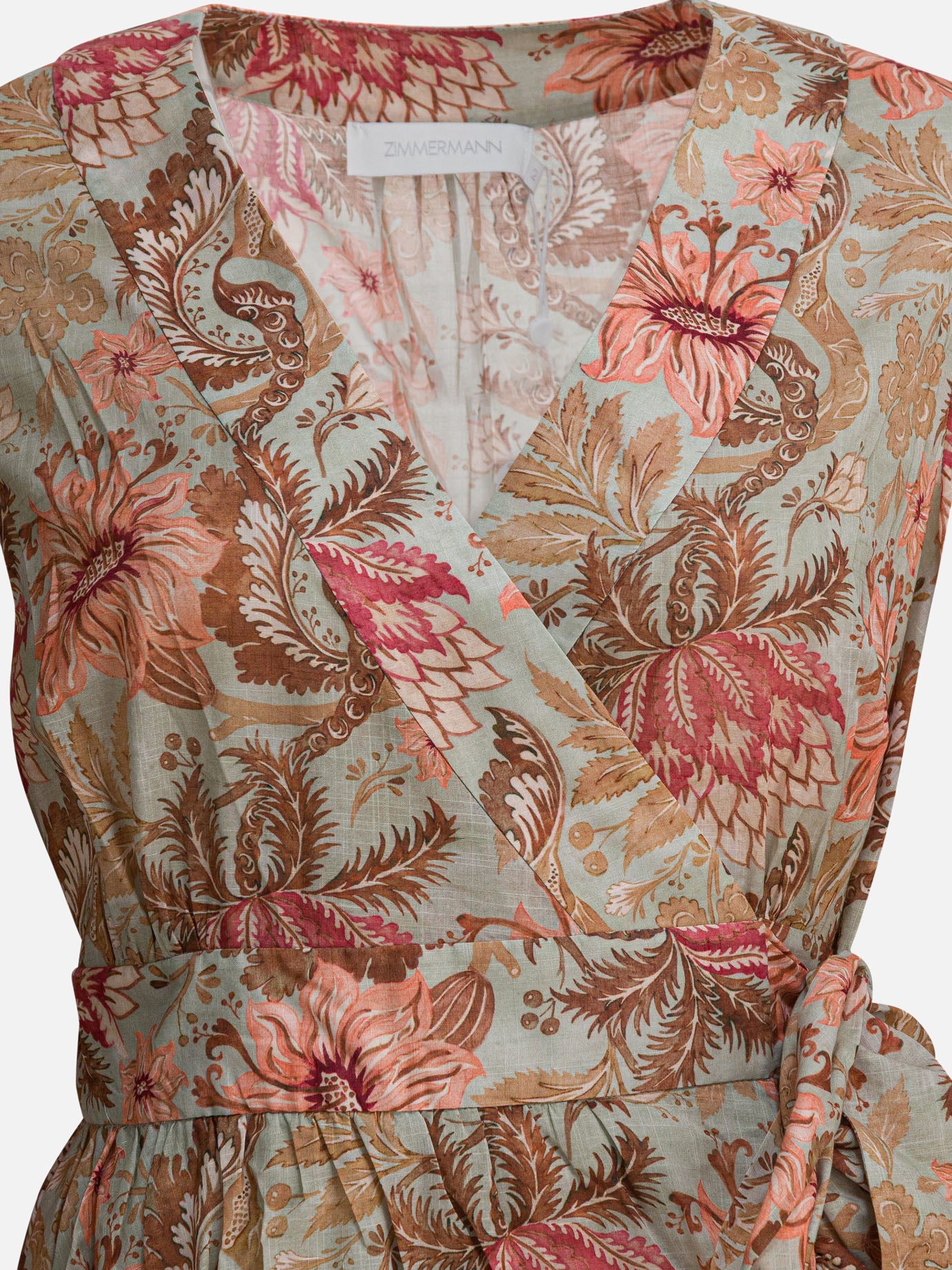 Abiti corti Floral  Verde - Zimmermann Donna | PDP | VIETTI Online Store | thumbnail_3