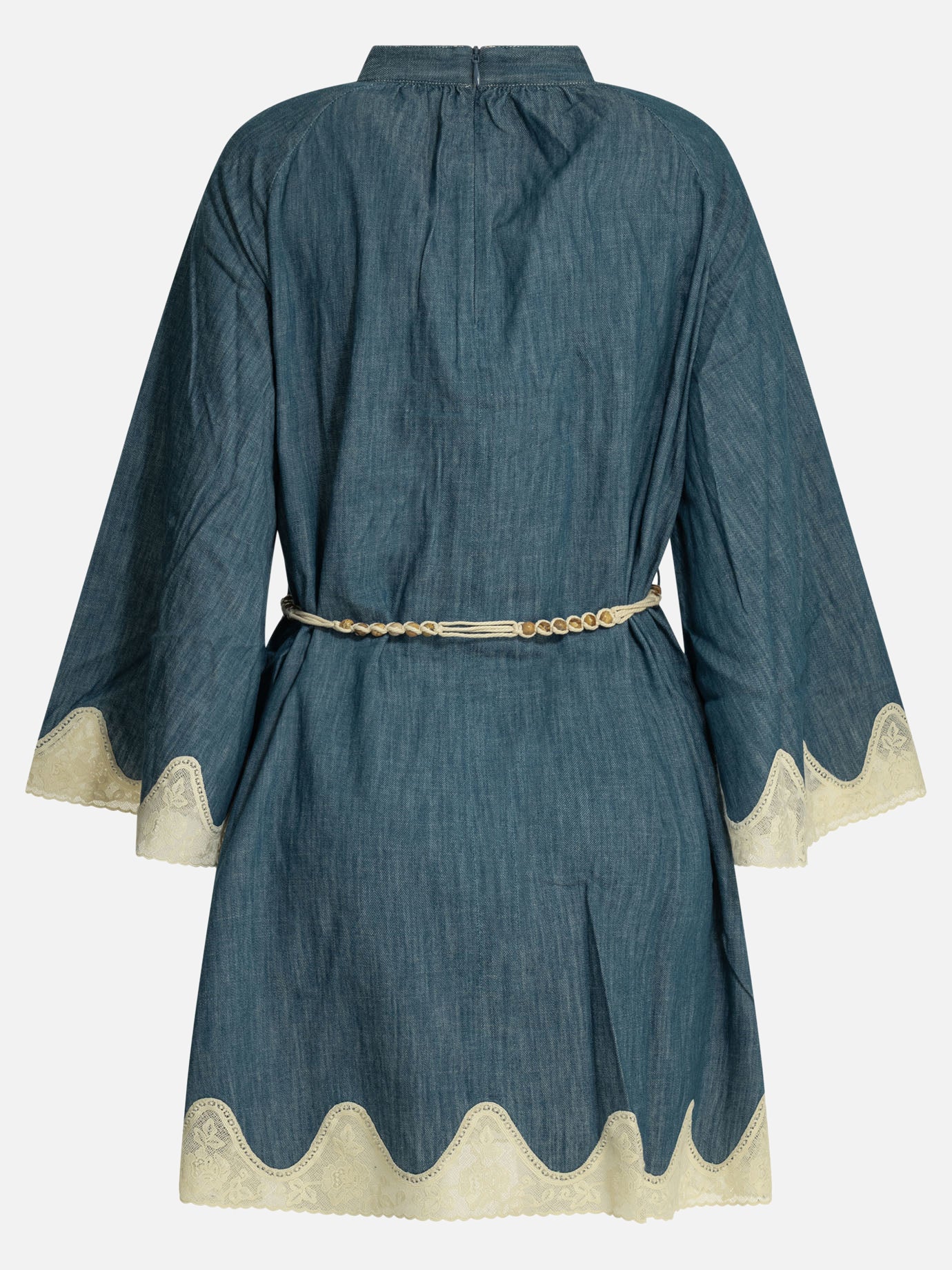 Mini dresses Embroidered  Blue - Zimmermann Women | PDP | VIETTI Online Store | thumbnail_2