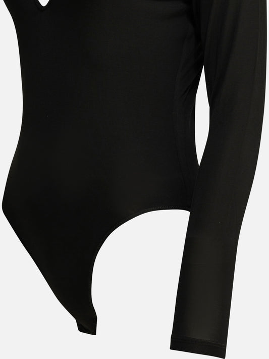 Zimmermann Long-sleeved bodysuit Black

