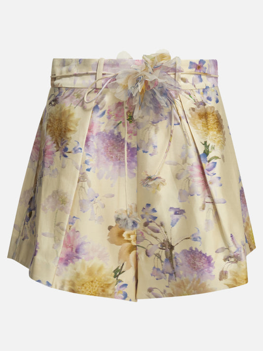 Zimmermann "Luna" Short with laces White

