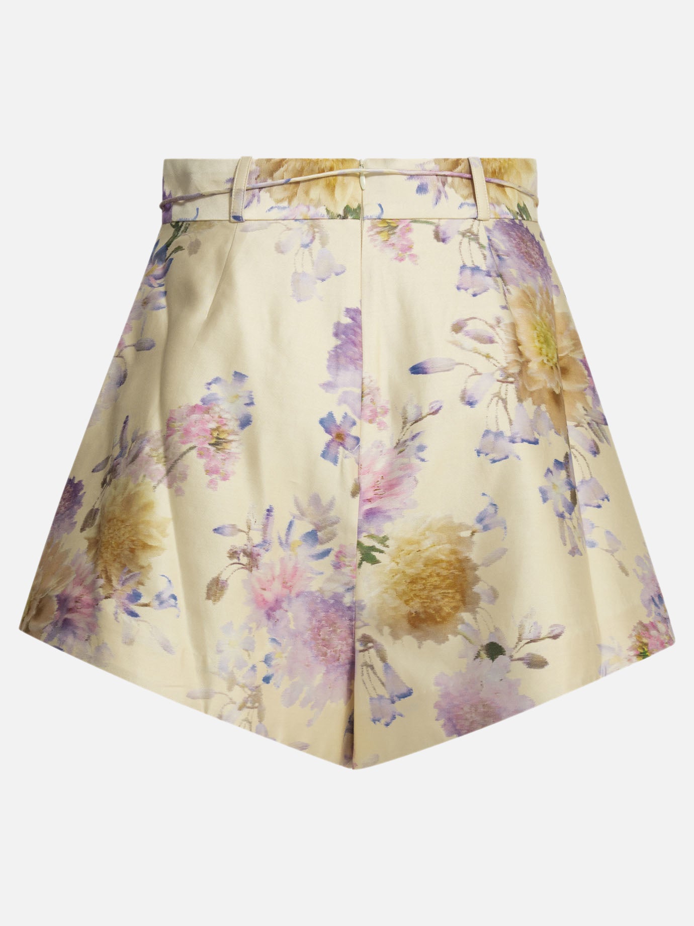 Drawstring shorts Floral  White - Zimmermann Women | PDP | VIETTI Online Store | Zoom-Modal_2

