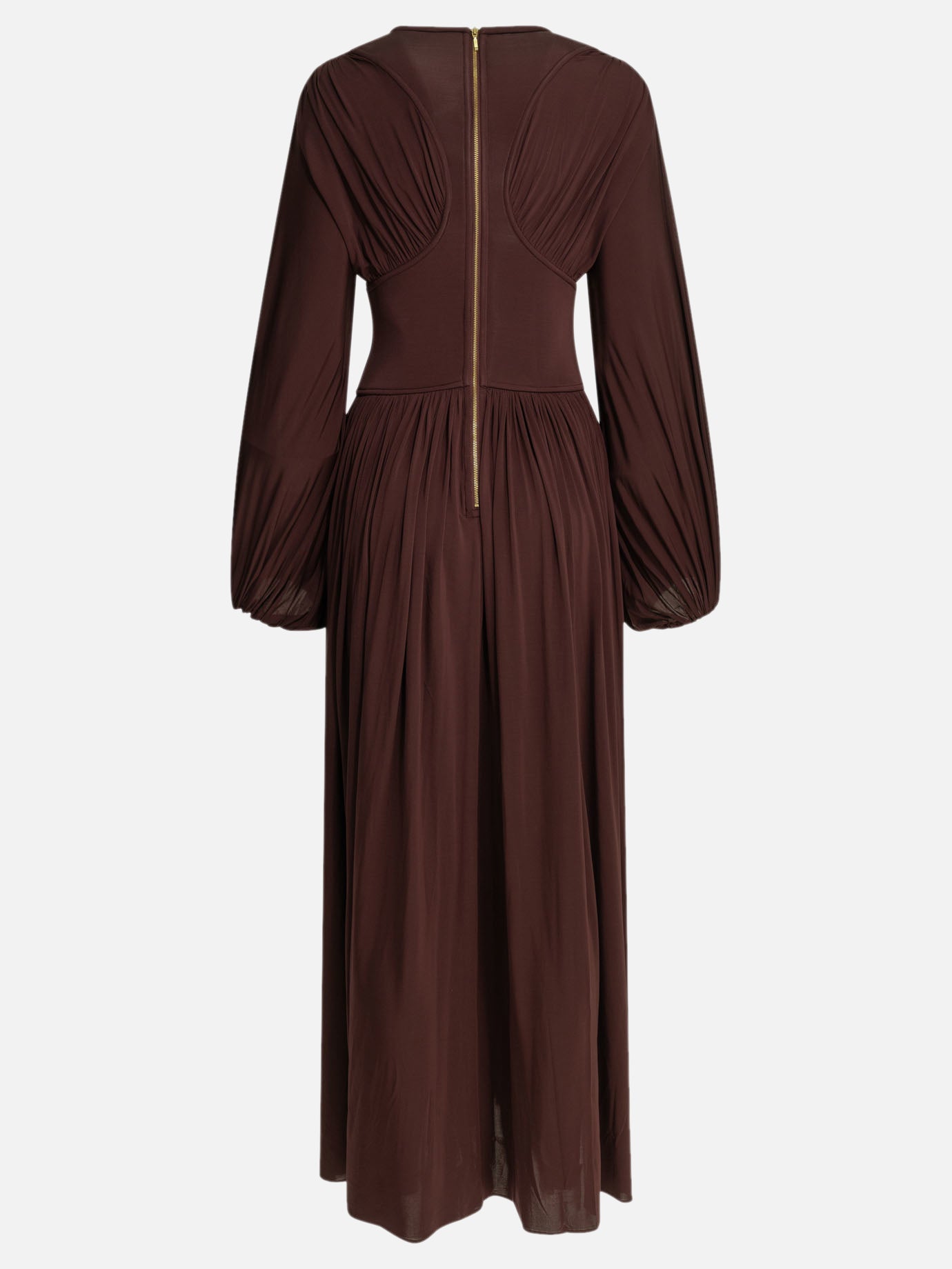 Long dresses Solid colour  Bordeaux - Zimmermann Women | PDP | VIETTI Online Store | thumbnail_2