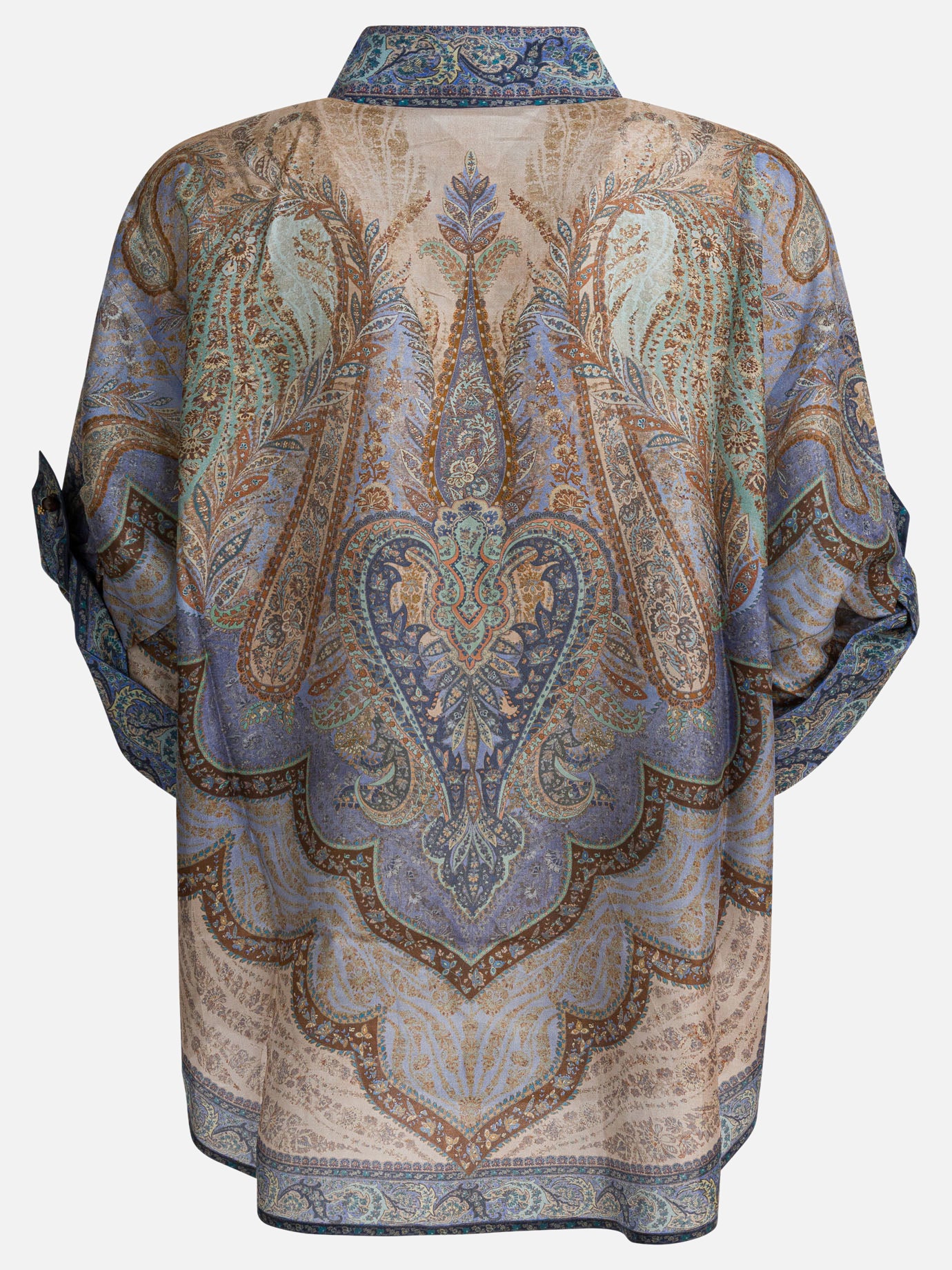 Casual shirts Paisley  Light blue - Zimmermann Women | PDP | VIETTI Online Store | Zoom-Modal_2
