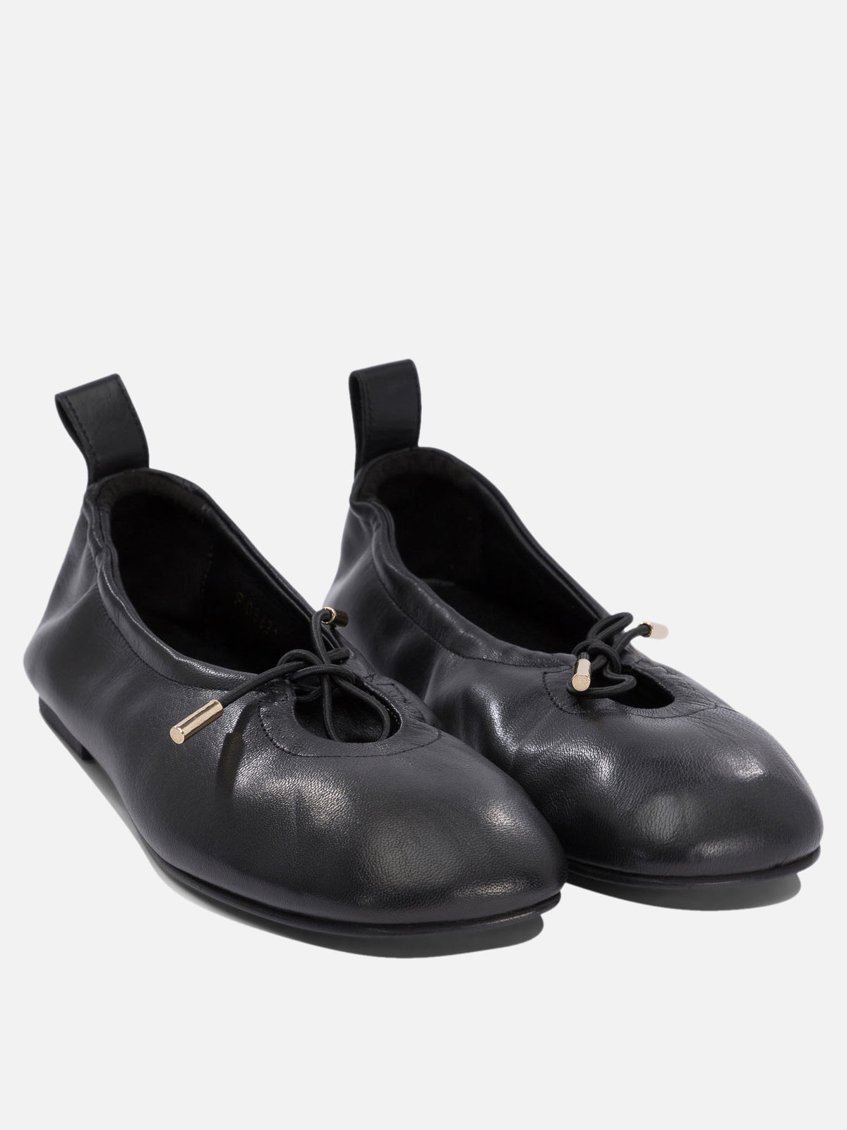 Alohas "Rosalind" Classic Ballet Flats Black - VIETTI