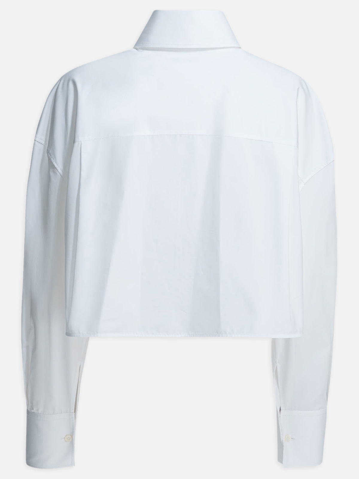 Givenchy Casual asymmetrical shirt White - VIETTI