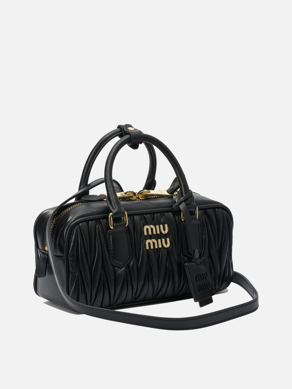 Miu Miu Borsa a mano "Arcadie" piccola Nero - VIETTI