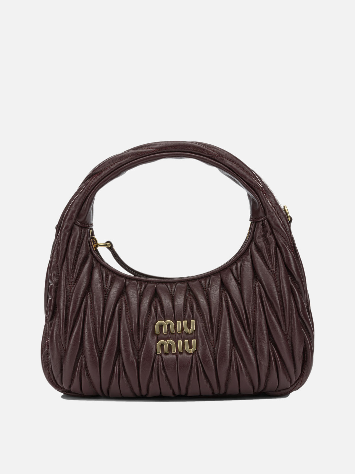 Miu Miu "Wander" Small handbag Bordeaux - VIETTI