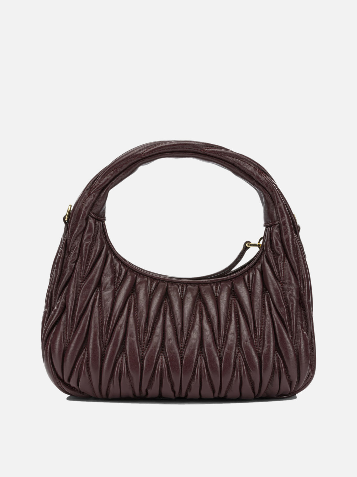 Miu Miu "Wander" Small handbag Bordeaux