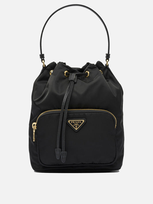 Prada "Duet" Small Handbag Black

