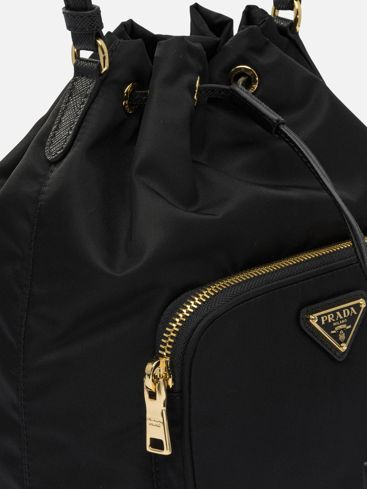 Prada "Duet" Small Handbag Black - VIETTI