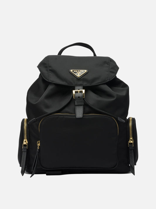 Prada Re-Nylon casual backpack Black

