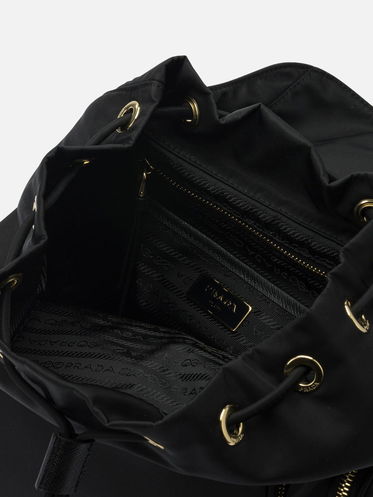 Prada Re-Nylon casual backpack Black