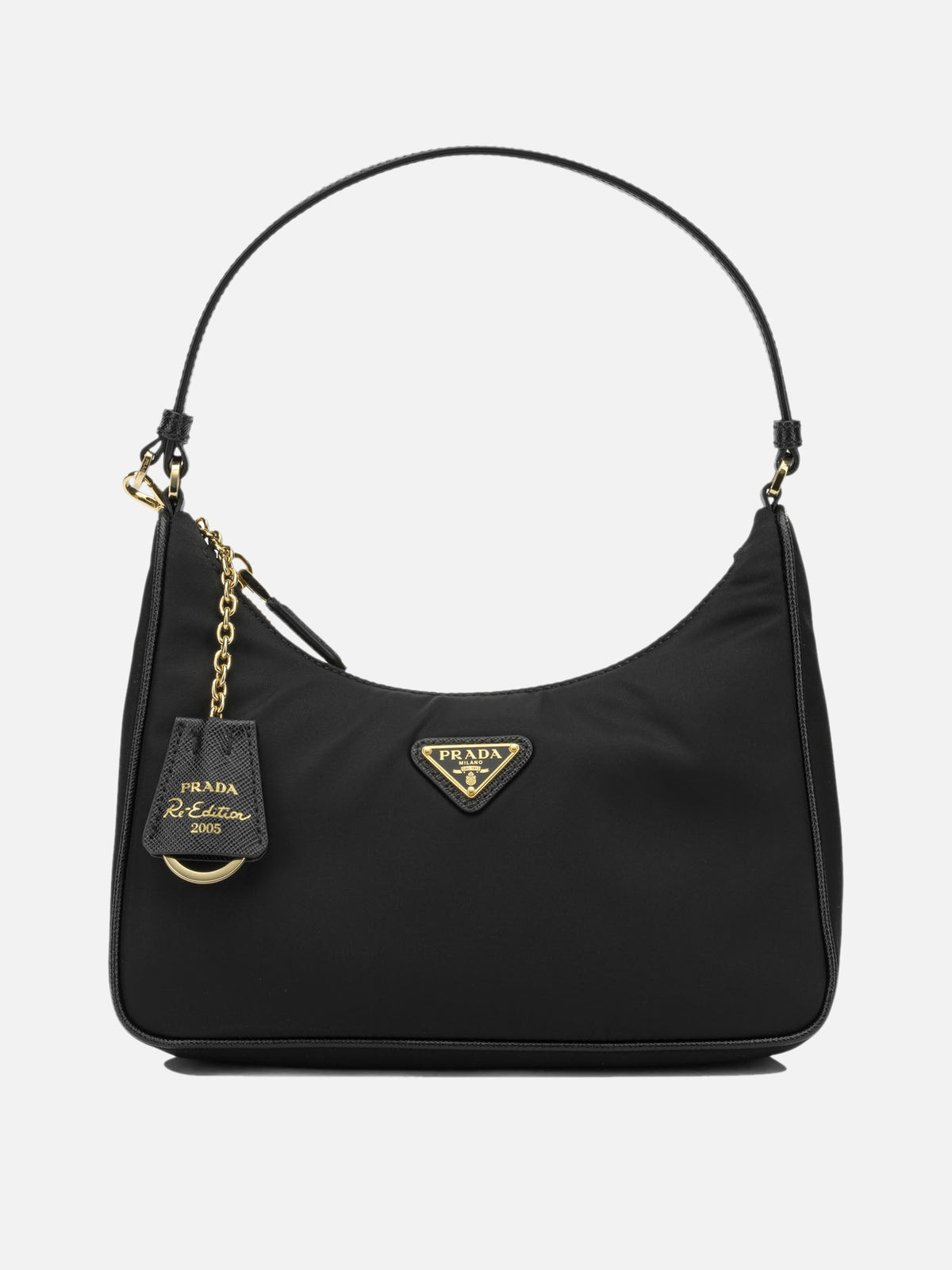 Prada "Re-Edition 2005" Small Shoulder Bag Black
