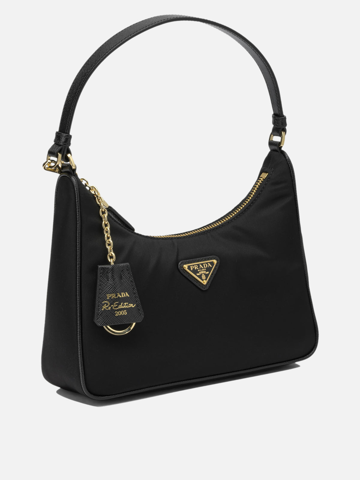 Prada "Re-Edition 2005" Small Shoulder Bag Black - VIETTI