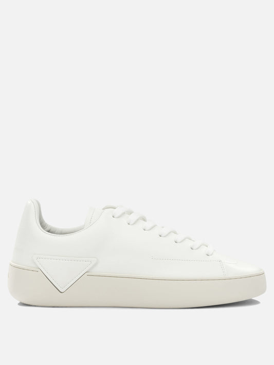 Prada "Court" Low-Top Sneakers White


