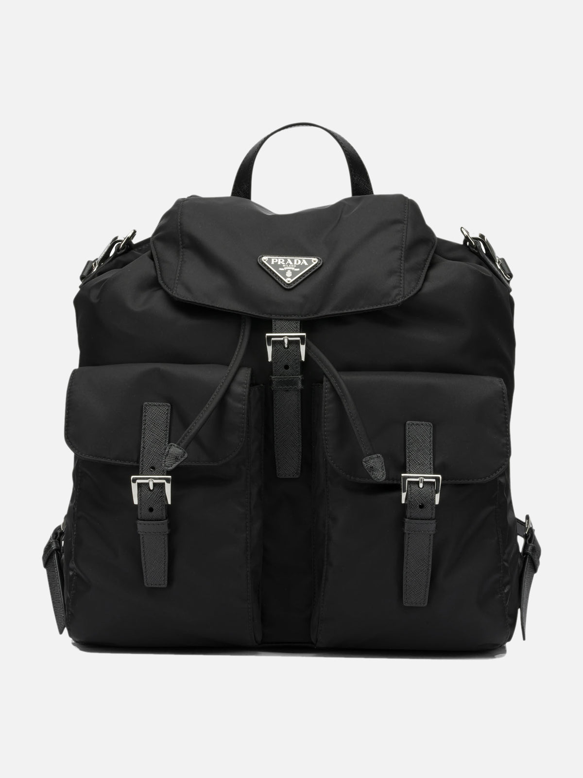 Prada Casual Backpack in Re-Nylon Black
