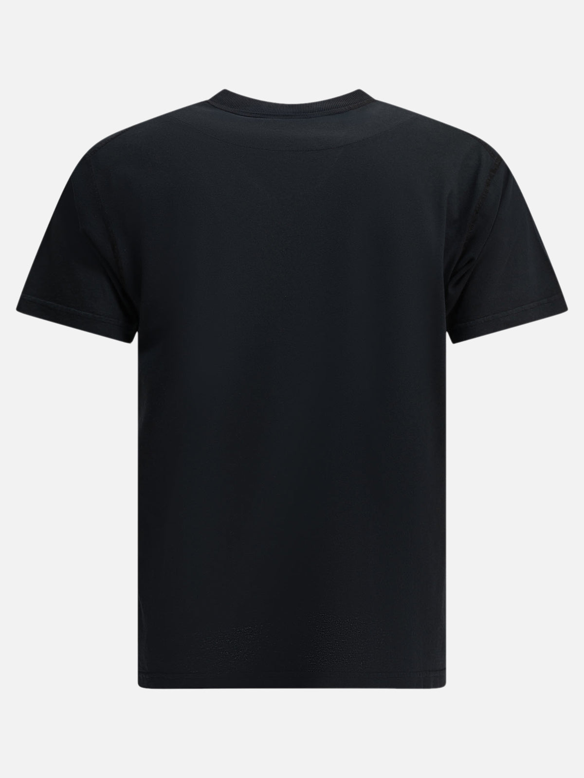 Stone Island Crew-neck T-shirt with logo Blue - VIETTI