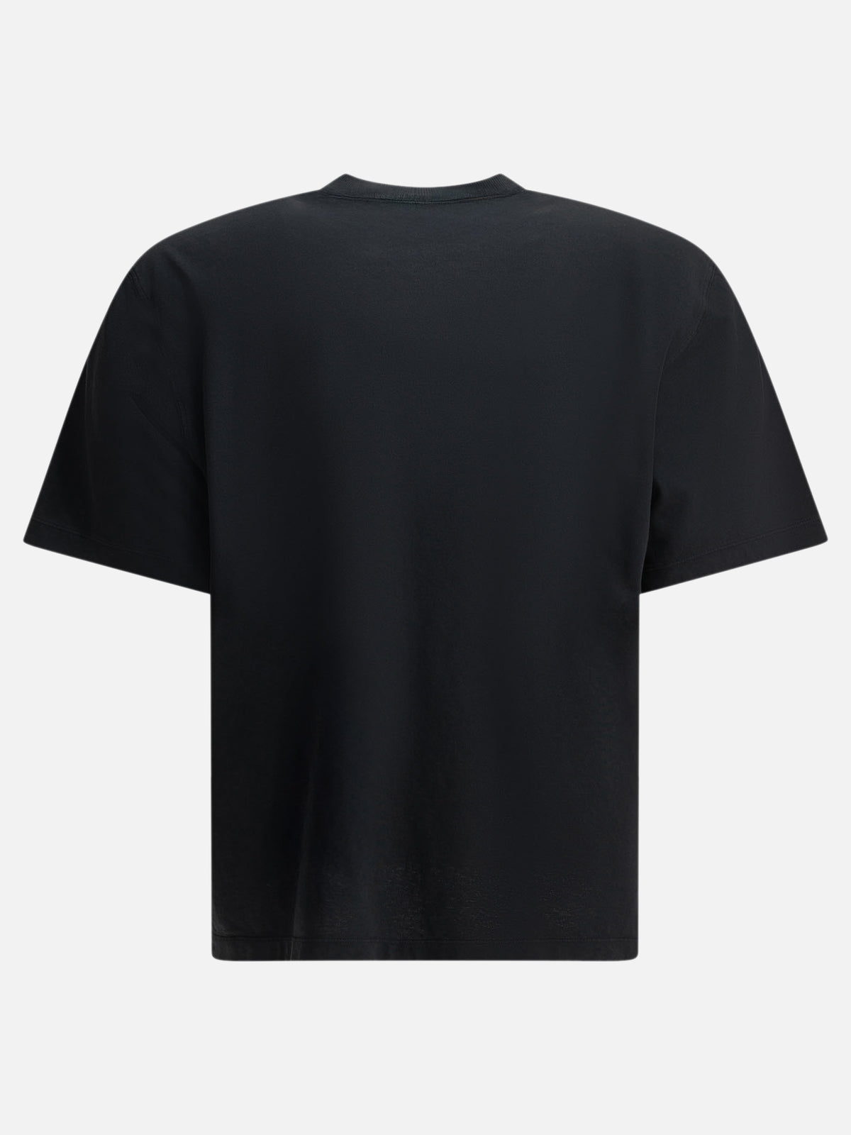 Stone Island Crew-neck T-shirt with logo Blue - VIETTI