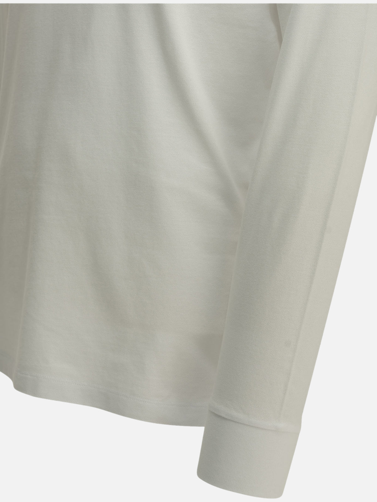 Stone Island Button-down polo shirt with logo White - VIETTI