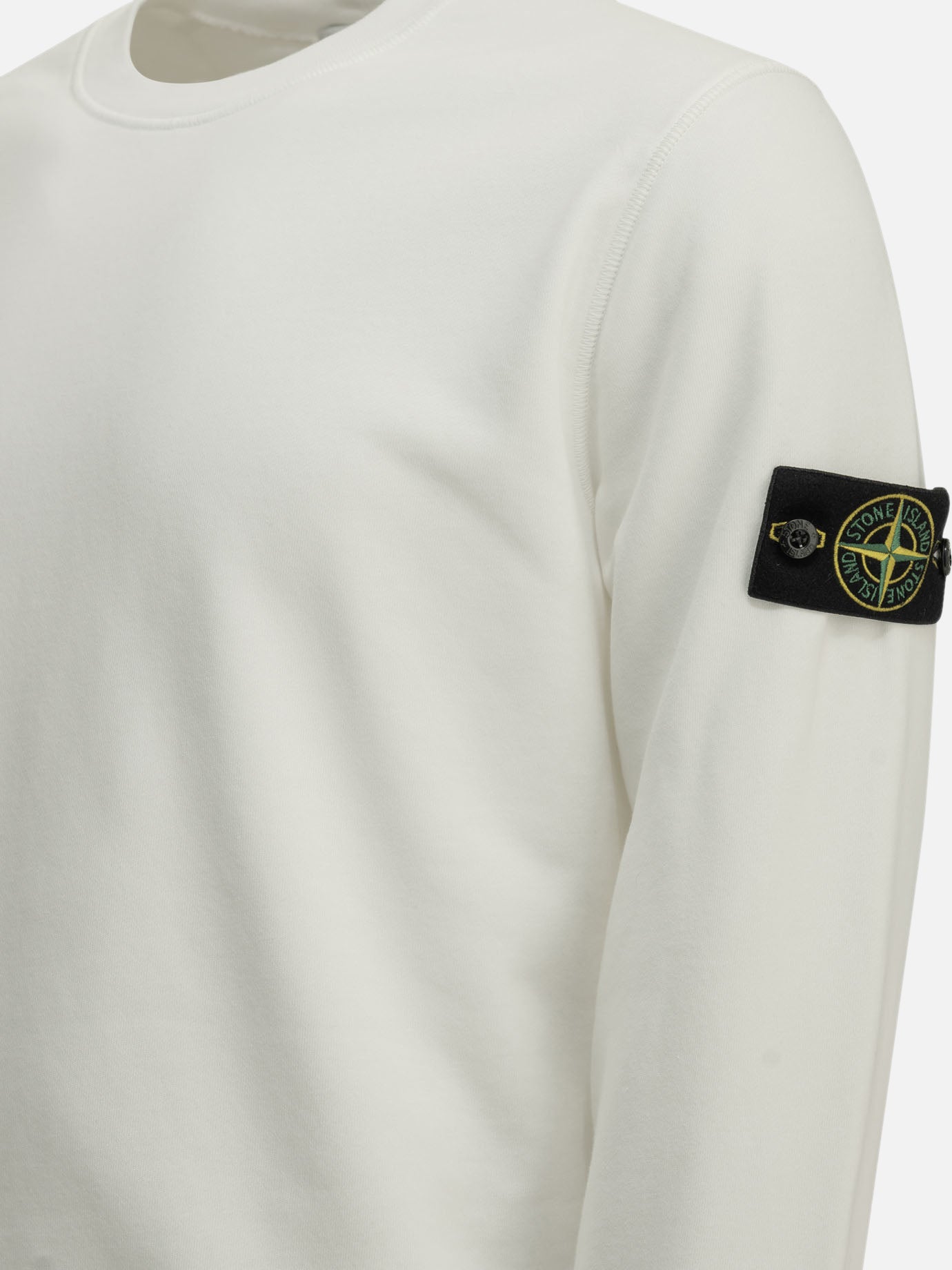 Stone Island Crewneck sweatshirt with logo M1S156100060 White