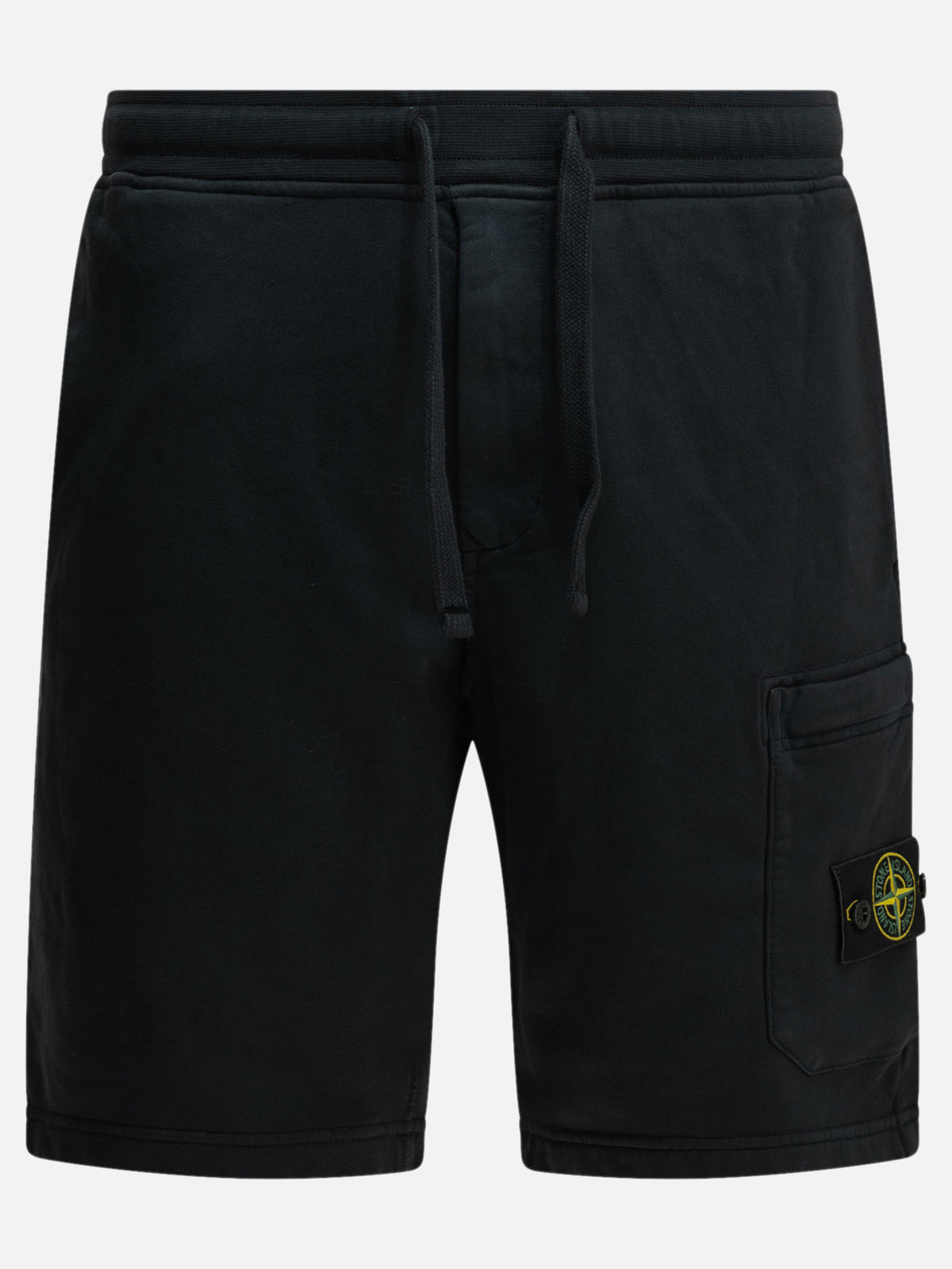 Stone Island Logo Shorts Blue - VIETTI