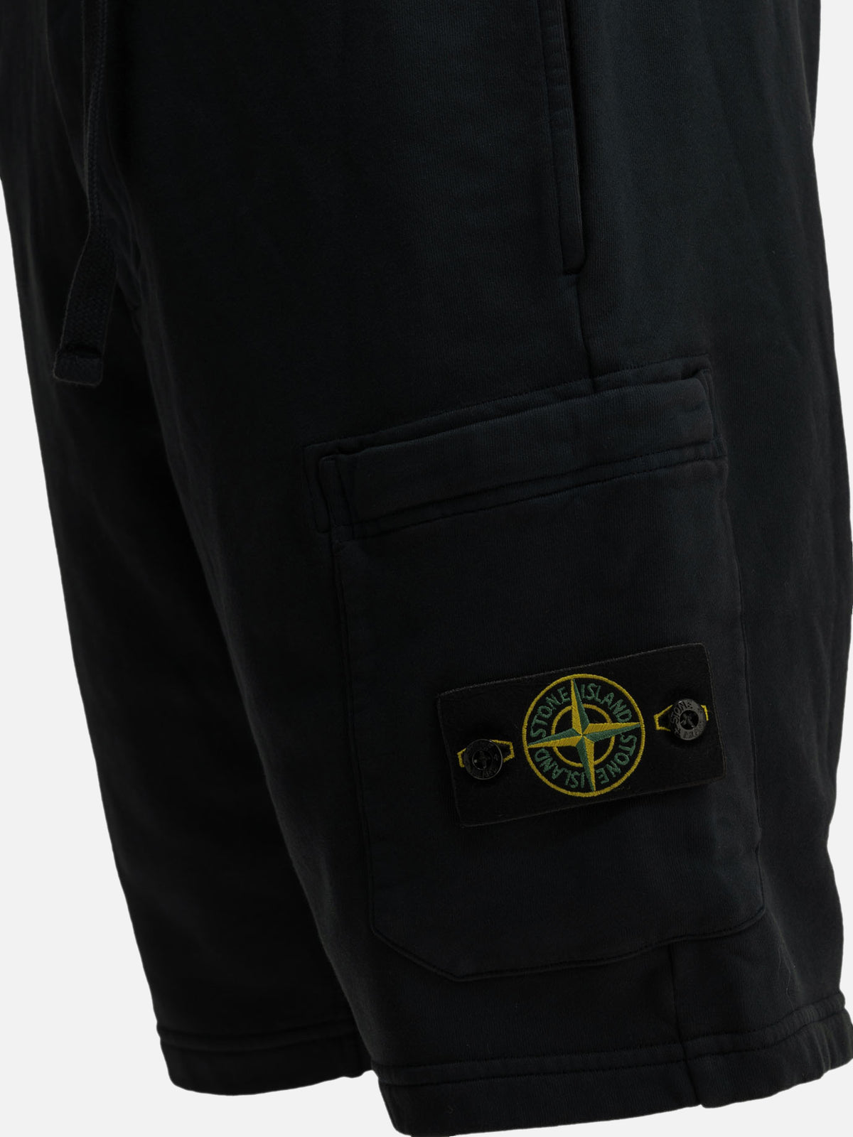 Stone Island Logo Shorts Blue - VIETTI