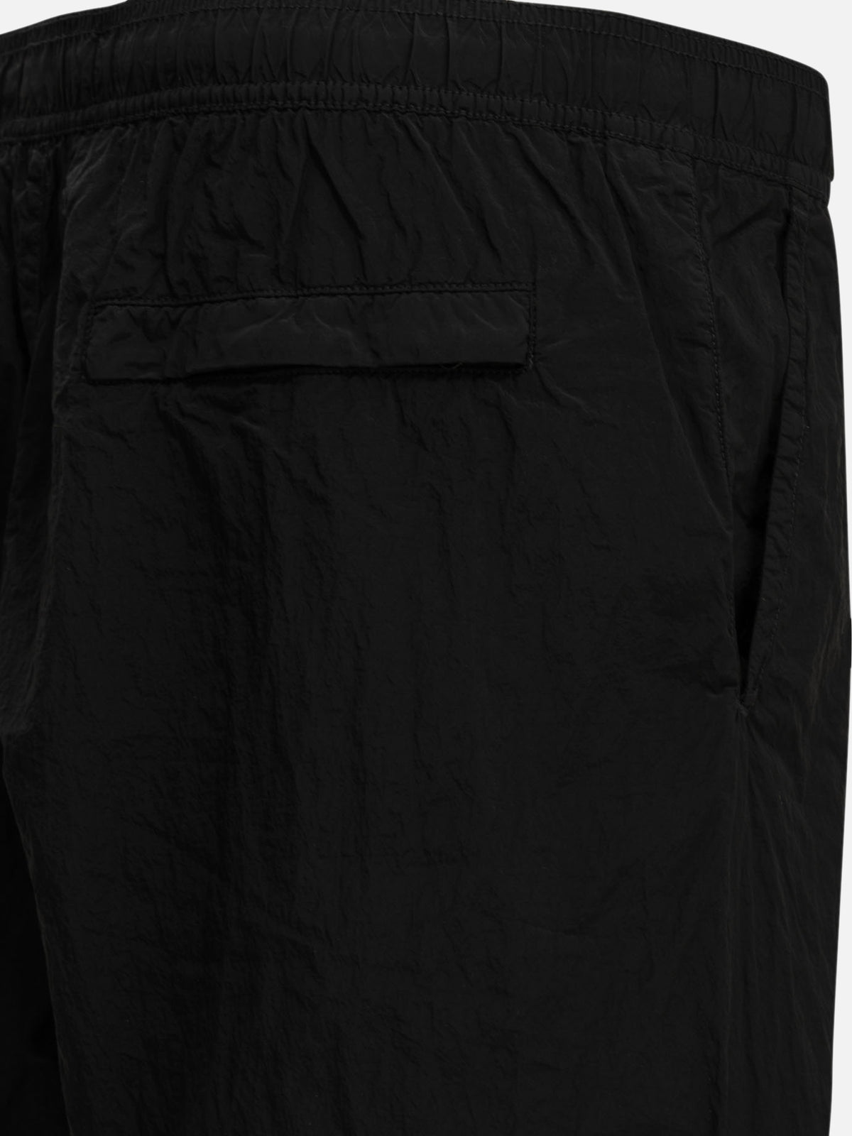 Stone Island "Metal" Beach Shorts Black
