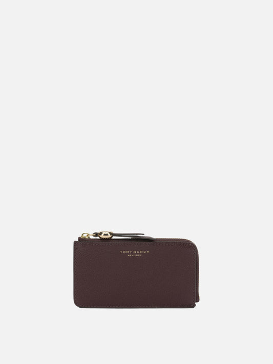 Tory Burch "Romy" Card Holder Bordeaux

