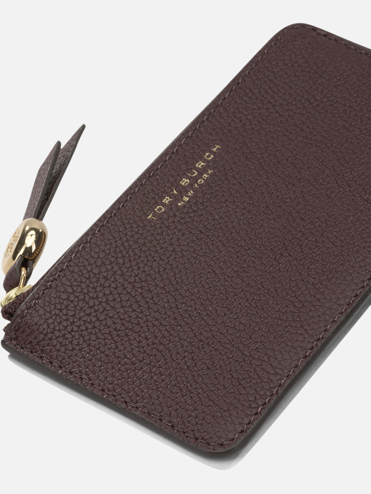 Tory Burch "Romy" Card Holder Bordeaux