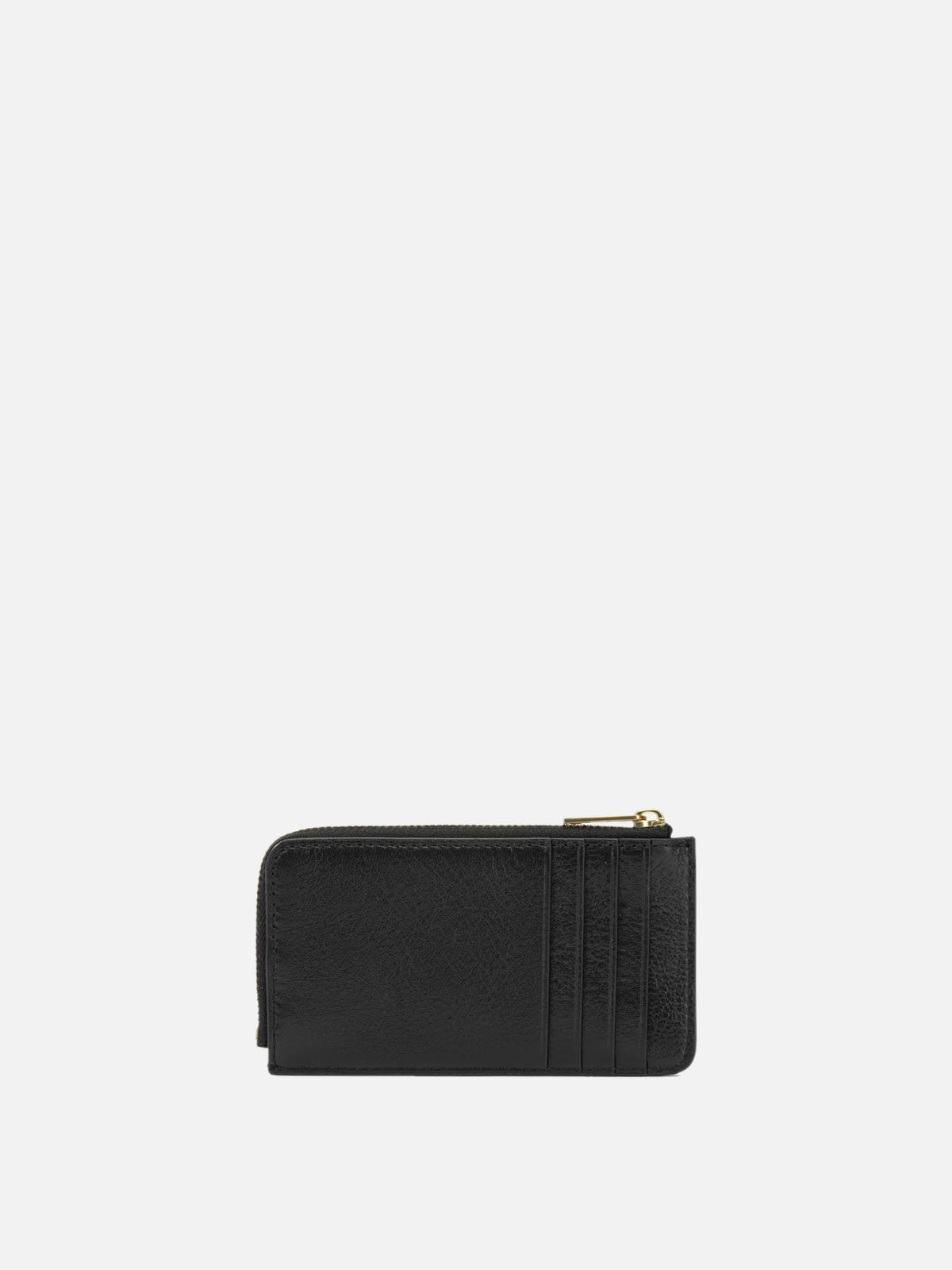 Tory Burch "Charlie Quilted" Card Holder Black