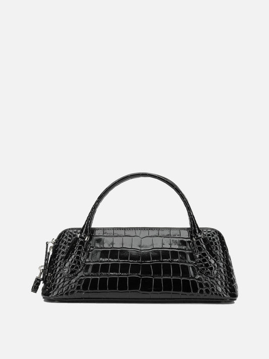 Tory Burch "Lock In" Medium Handbag Black

