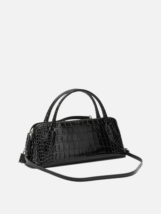 Tory Burch "Lock In" Medium Handbag Black

